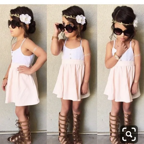 Baby/ Toddler girls styled 4 piece outfit 0m-4T - Picture 5 of 7